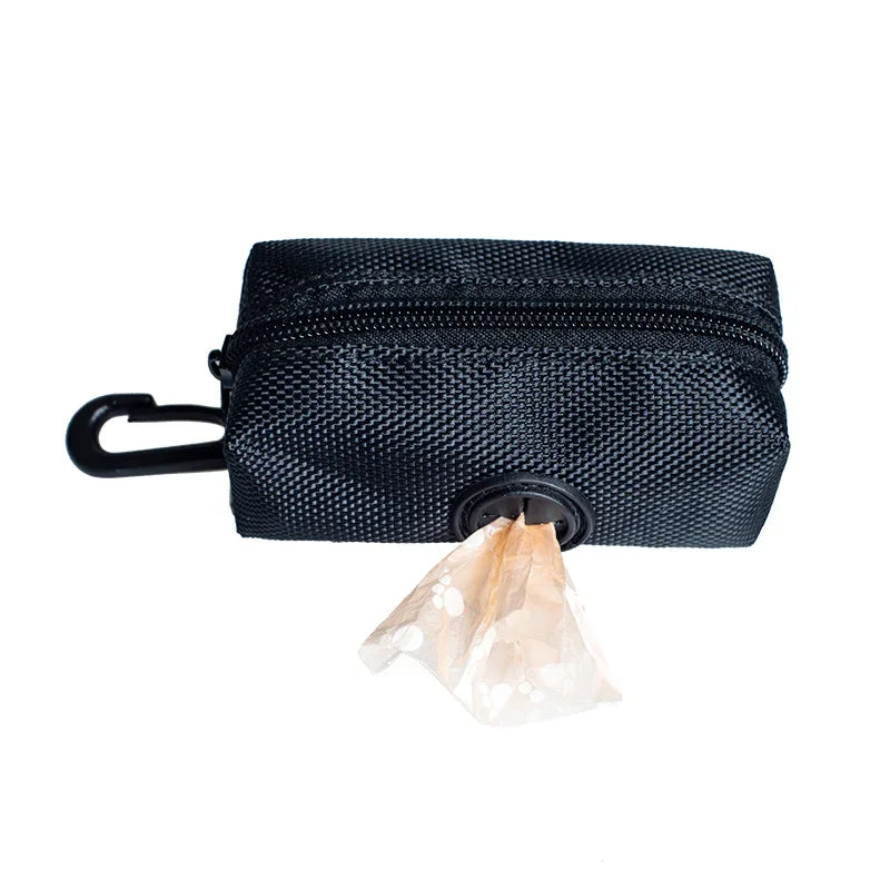 Outdoor Pet Waste Dispenser & Garbage Bag Carrier for Dog Walking