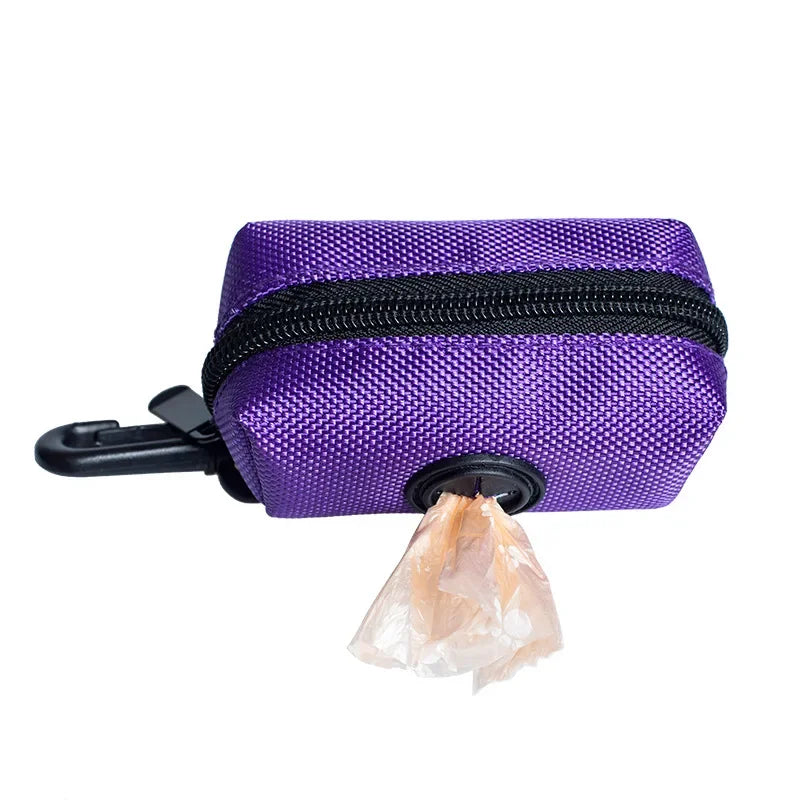 Outdoor Pet Waste Dispenser & Garbage Bag Carrier for Dog Walking