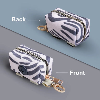 Outdoor Pet Waste Dispenser & Garbage Bag Carrier for Dog Walking