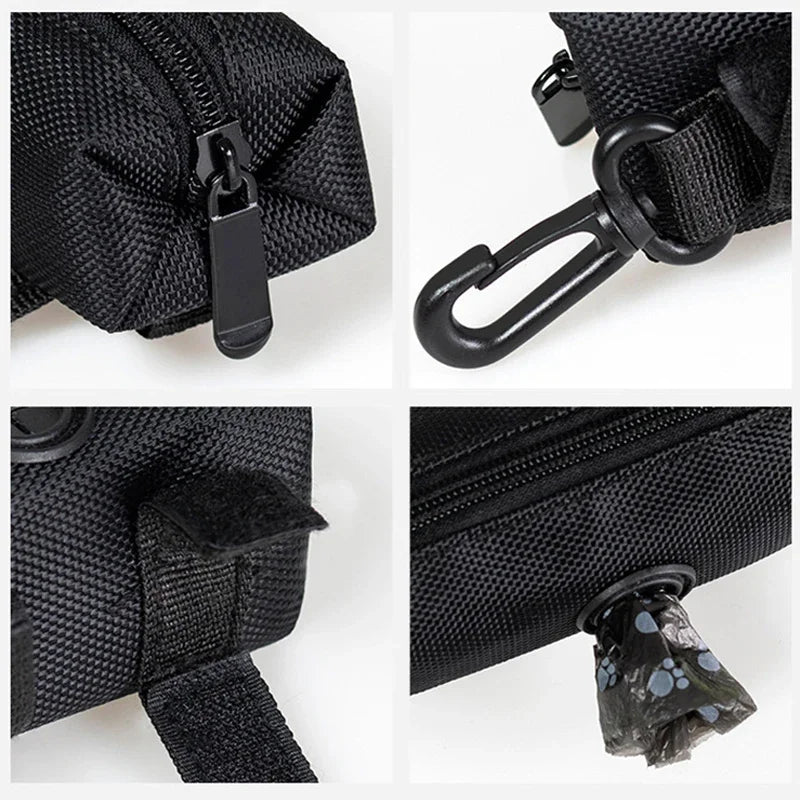 Outdoor Pet Waste Dispenser & Garbage Bag Carrier for Dog Walking