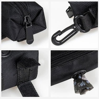 Outdoor Pet Waste Dispenser & Garbage Bag Carrier for Dog Walking