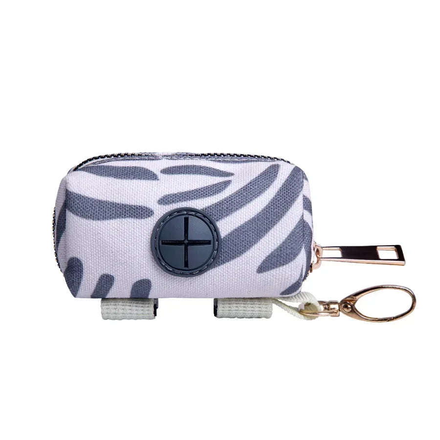 Outdoor Pet Waste Dispenser & Garbage Bag Carrier for Dog Walking